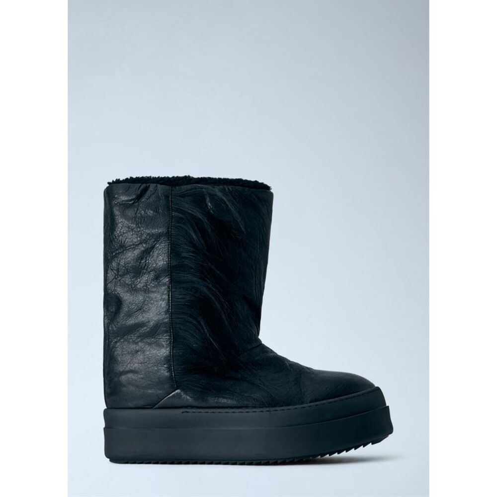 Rick Owens Men Fringed Mega Bumper Lunar Boots
